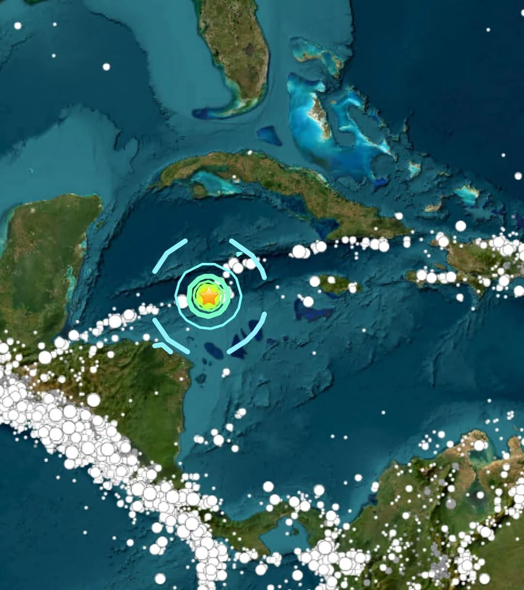 Magnitude 7.6 earthquake strike caribbean sea, Tsunami warning issued. Will it occur?